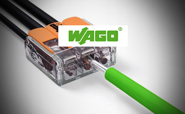 Pack de 10 bornes de connexion rapide a levier WAGO 5 entrées