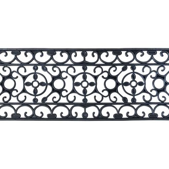 Paillasson tapis caoutchouc escalier - 75 x 25 cm