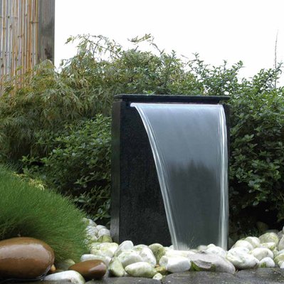 Fontaine de jardin Vicenza avec chute d'eau Led - Ubbink - 8598 - 8711465082617