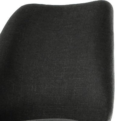 SKINNY - Chaise scandinave tissu gris foncé pieds hêtre (x4) - 1764 - 3701139511371