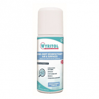 Wyritol désinfectant air et surfaces One Shot - aérosol 150ml