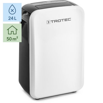 TROTEC TTK 71 E Déshumidificateur d'air, max. 24 l/j, pour 50 m² max., Hygrostat intégré - 1120000071 - 4052138008584