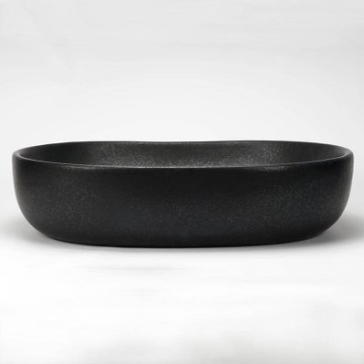 Vasque à Poser Ovale - Céramique Noir Mat - 59x42 cm - Extra - 1017 - 3760238356146