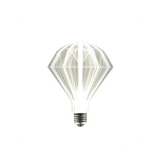 Ampoule LED E27 NOA STAR transparent plastique H21cm