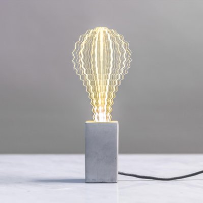 Ampoule LED décorative SWEET WAVY Transparent Aluminium E27 - SWEET WAVY - 3760119733325