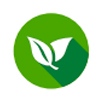 icone vert feuilles