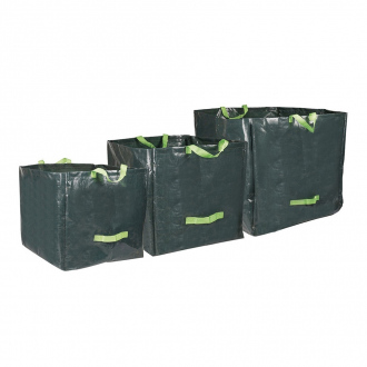 Conjunto de 3 sacos para resíduos vegetais - 70/100/170 L