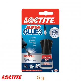 LOCTITE Super Glue-3 Pinceau - 5 g
