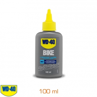 Lubricante para cadena condiciones húmedas WD40 Bike - frasco 100 ml