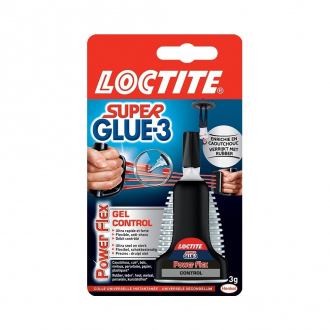 LOCTITE Super Glue-3 Power Gel Control - colle universelle - 3 g