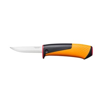 Couteau d'artisan Fourreau - avec aiguiseur intégré - surface de frappe