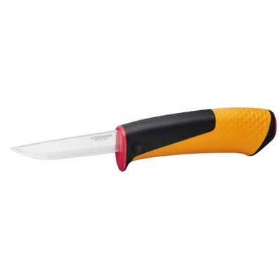 Couteau d'artisan Fourreau - avec aiguiseur intégré - surface de frappe - 46881 - 6411501560193
