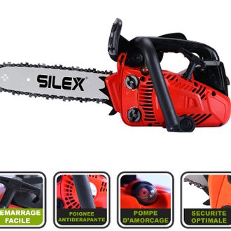 Elagueuse thermique Silex® 2500 -  25 CC / guide 12-30 cm