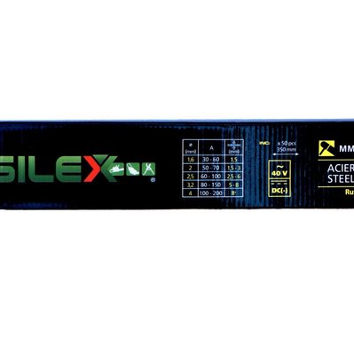 Lot de 50 électrodes pour soudage Silex® rutile 4.0ø - ELECTRO40 - 3662293110766