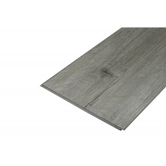 Sol SPC Vinyle haute résistance clipsable tout en un chêne gris 1,95 m²