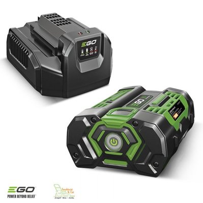 PACK COMPLET Chargeur ET batterie 56 volts Ego Power+ pour outils jardins sans fil Ego - pack-CH2100E-BA1400T - 3760316480398