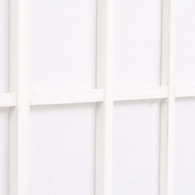 Paravent séparateur de pièce cloison de séparation décoration meuble 3 panneaux style japonais 120cm blanc 0802066 - 0802066 - 3002377026079
