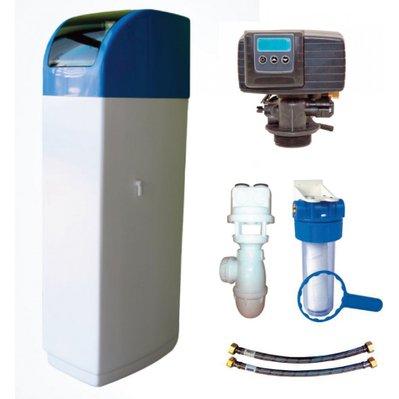 Adoucisseur d'eau PENTAIR 20 L vanne Fleck 5600 SXT complet avec Kit d'installation - 04010025F - 3770013127199