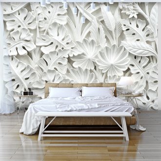 400x280 - Papier peint - Jardin blanc d'albâtre
