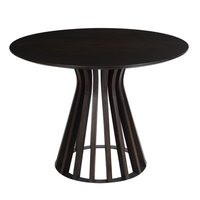 Table ronde Colette ∅110 cm en bois de manguier - 6521 - 3701324531412