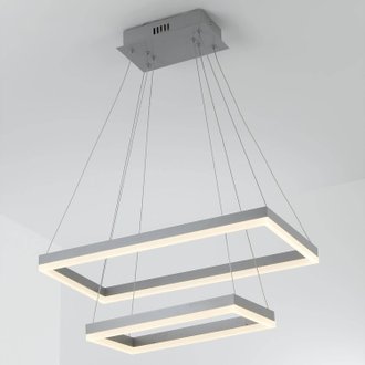 Suspension LED Solax Métal Gris