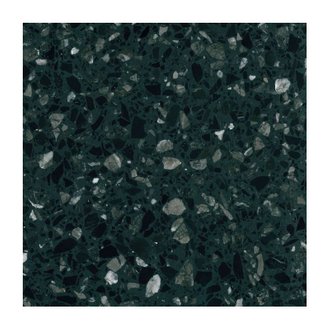 Terrazzo noir Millenium - 60 x 60 cm