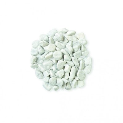 Gravier blanc roulé marbre 15/25 mm - Sac 25 kg - Blanc - 93_168 - 3700058800139