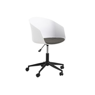 Seater - Chaise de bureau blanc et gris