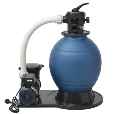 vidaXL Pompe de filtration à sable 1000 W 16800 l/h XL - 91170 - 8718475998716