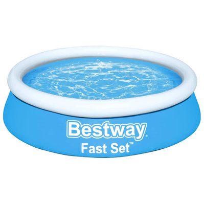Bestway Piscine gonflable Fast Set Rond 183x51 cm Bleu - 92844 - 8720286135808