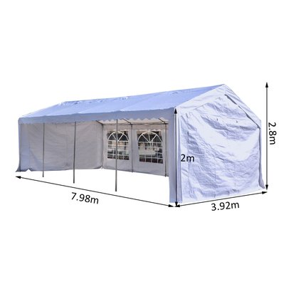 Tente barnum tonnelle blanche - 84C-014ABC - 3662970015148