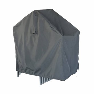 Housse de protection.  gris foncé - Bâche en polyester enduit PA pour lot de 8 chaises / fauteuils