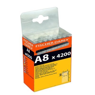 Pack de 4200 agrafes - 8mm - type A - 3254040041432 - 3254040041432