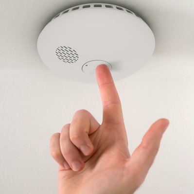 SOMFY 1870289 - Détecteur de fumée connecté - Sirène 85 dB - Compatible Somfy Home Alarm et Somfy One (+) - 1870289 - 3660849569853