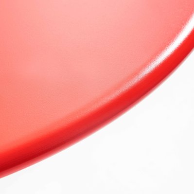 Palavas - Table ronde bistro inclinable en acier rouge - 105166 - 3663095029614