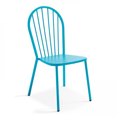 Chaise en acier bleu - 104086 - 3663095020734