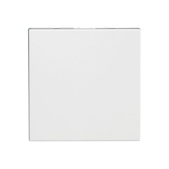 Obturateur Legrand Mosaic - 2 modules - blanc