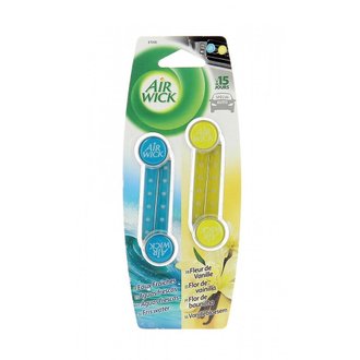 Pack de 4 sticks diffuseurs de parfum AIR WICK - vanille/océan