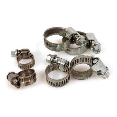 Pack de 6 colliers de serrage à vis - 8 à 22 mm - 3221322114757 - 3221322114757