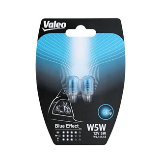 Ampoule feu de signalisation VALEO W5W Blue