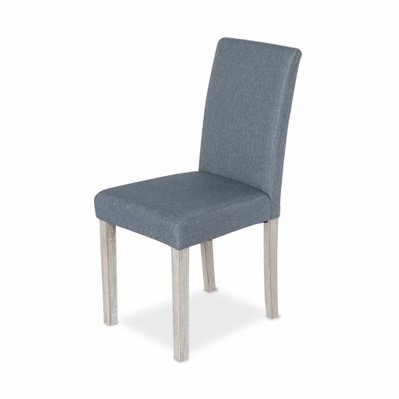 Lot de 2 chaises - Rita - chaises en tissu. pieds en bois cérusé - 3760326993611 - 3760326993611