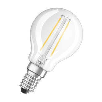 Ampoule LED sphérique à filament - E14 - 2,8 W - blanc chaud