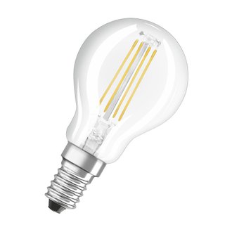 Ampoule LED sphérique à filament - E14 - 4 W - blanc chaud