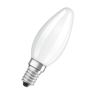 Ampoule LED flamme dépolie - E14 - 2,8 W - blanc chaud