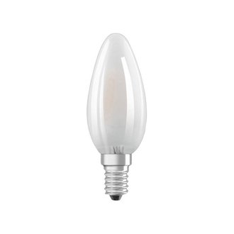 Ampoule LED flamme dépolie à filament - E14 - 2,5 W - blanc froid