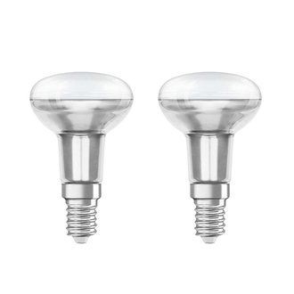 Pack de 2 ampoules LED - E14 - 3,3 W - blanc chaud