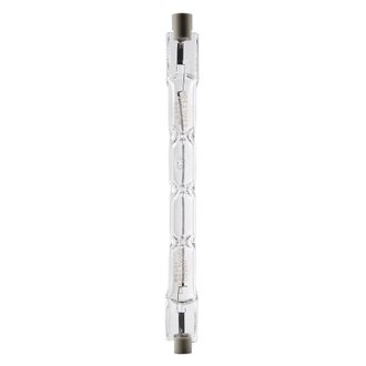 Ampoule halogène Éco crayon - R7S - 7,4 cm - 120 W - blanc chaud