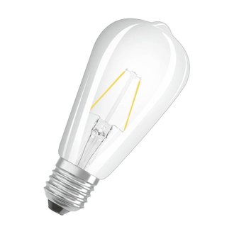 Ampoule LED Edison à filament - E27 - 2,8 W - blanc chaud