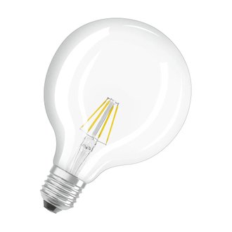 Ampoule LED globe à filament - E27 - 7 W - blanc chaud