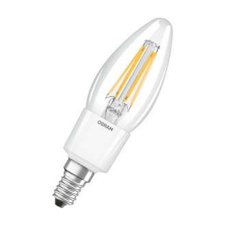 Ampoule LED dimmable flamme à filament - E14 - 5 W - blanc chaud